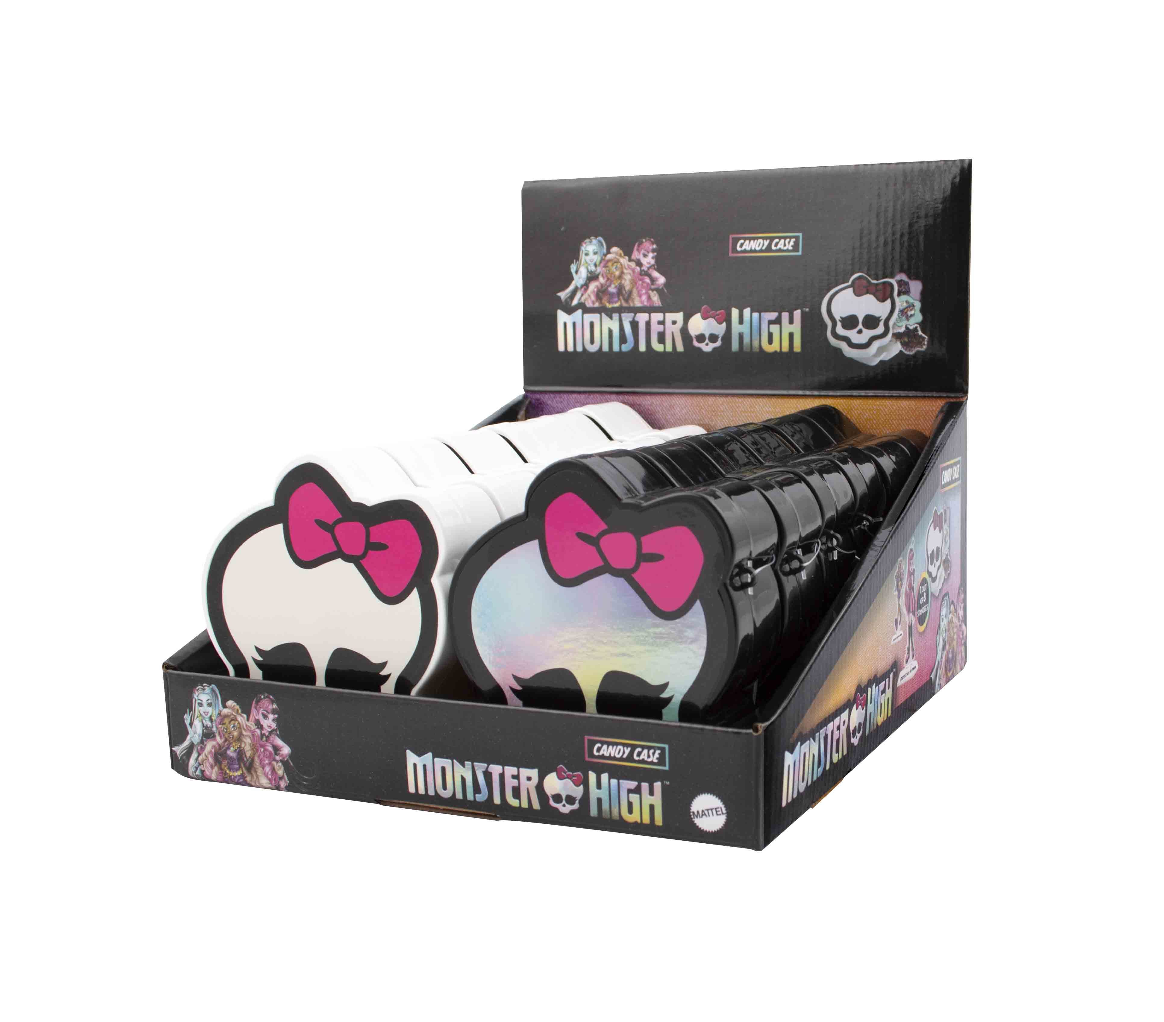 Monster High Candy Case – kontejner s překvapením a cukrovinkou 10g