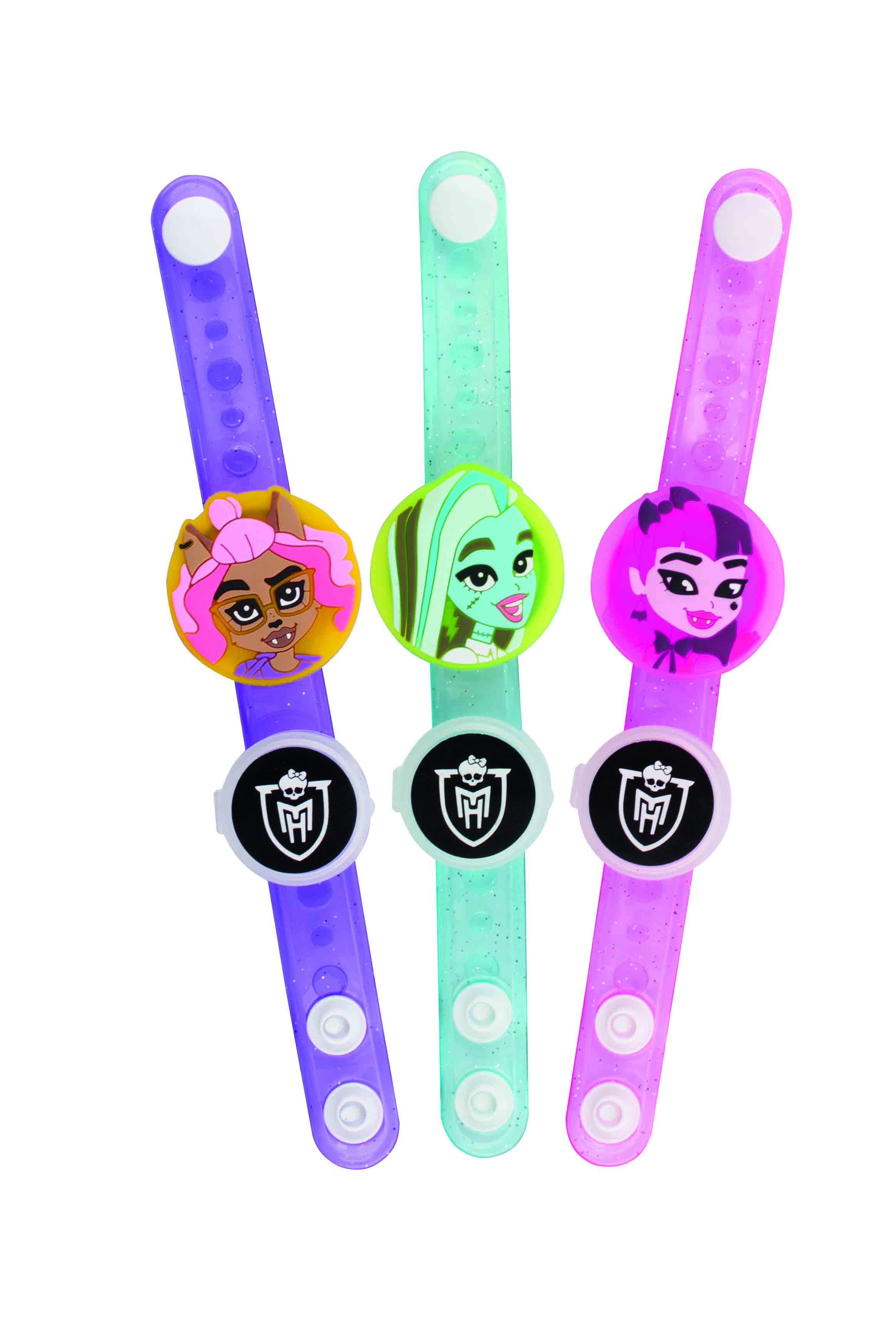 Monster High Blinking Bracelet – blikající náramek s cukrovinkou 10g