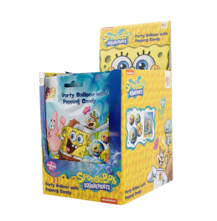 Sponge Bob party baloon - práskací prášky s párty balónkem 8g