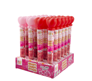 Heart Candy Stick - srdce s jelly beans 80g